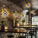 G95 E27 Warm White Starry Sky Snowflake Ball-Shaped LED Light Bulb Desk Night Lamp Home Festival Decor 85-265V