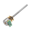 MACHIFIT GA12BY15-M455 DC 5V 30RPM 15RPM 5RPM Stepper Motor Threaded Shaft Gear Motor With All-Metal Gearbox