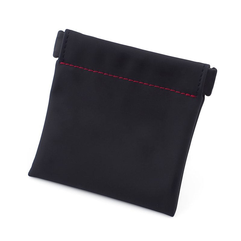 Bakeey Universal Spring Leaf Skin-like PU Earphone USB Cable U Flash Disk Accessory Storage Pouch Bag