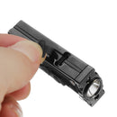 Astrolux K1 Nichia 219C+365nm UV+Red LED 300LM New Driver USB Stainless Steel Mini Keychain Light
