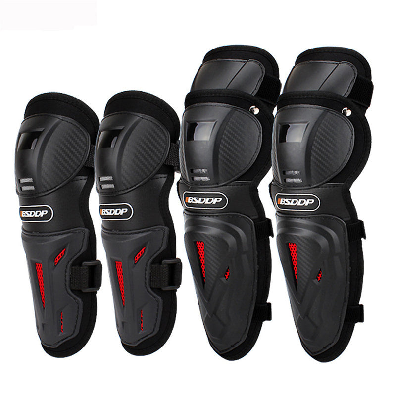 BSDDP Motorcycle Knee Pad Elbow Off-road Knights Protective Gear Shatter-resistant