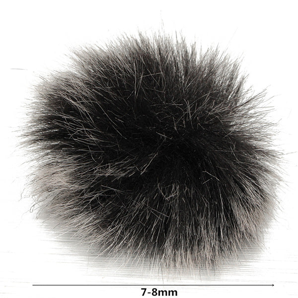 Lapel Microphone Mic Windscreedn Wind Shield Wind Fur Muff For Lapel Lavalier