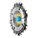 Drillpro 4 Inch 14 Teeth Grinder Chain Disc 16mm Arbor Wood Carving Disc For 100/115 Angle Grinder