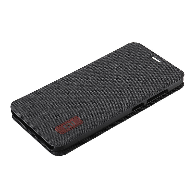 Bakeey Flip Shockproof Fabric Soft Silicone Edge Full Body Protective Case For Xiaomi Pocophone F1