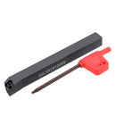 Drillpro 10mm Shank Lathe Turning Tool Holder Boring Bar with 10pcs CCMT060204 Carbide Inserts