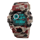 SKMEI 1019 Digital Watch Fashion Multi-funcional Sports Chronograph 50M Waterproof Men Wrist Watch