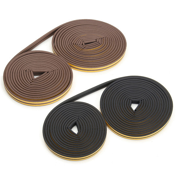 20 Meter P-type EPDM Weather Window Door Strip Self Adhesive Draught Excluder Seal