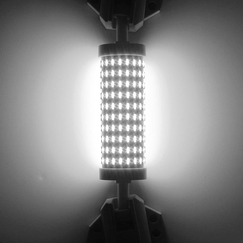 Dimmable R7S 118mm 8W 180 SMD 4014 LED Pure White Warm White Light Lamp Bulb AC85-265V