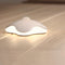 Loskii DX-S11 0.7W LED Motion-Activated Sensor Night Light Four Portable USB Rechargeable