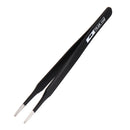 Anti-static ESD Stainless Steel Tweezer Maintenance Tools Industrial Precision Curved Straight Tweezers Repair Tools