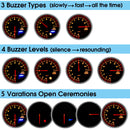 2inch 52mm 10 Color Backlights Indicator Tacho Tachometer Gauge Meter Digital LED w/Sensor