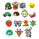 300g 2.6mm Perler Hama Beads Refill Pack 3 Pegboards Stater Kit Kids Crafts Decorations