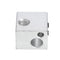 BP6 Sliver Aluminum Heating Block M6 Screw Thread for 3D Printer