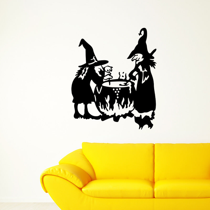 Miico FX3020 Halloween Sticker Creative Cartoon Wall Sticker Rmovable Sticker For Room Decoration