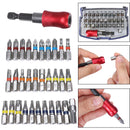 32-Piece Screwdriver Bit Set Precision Mini Screw Drivers Slotted Flat Head Hexagon Shank