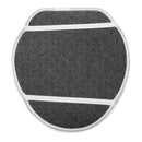 180x180cm Colored Triangle With 12 Hooks Bathroom Shower Curtain and Three-piece Mat Kit