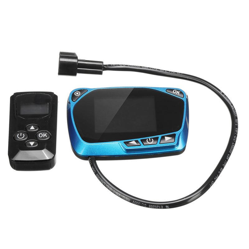 LCD Remote Control + LCD Monitor Switch Replacement Parts For Air Diesel Heater
