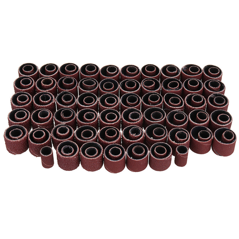 115Pcs 60 120 320 Grit Sanding Band Sanding Drum Sleeve Set Abrasive Tools