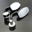 7/8inch Motorcycle Bar End Rear View Mirror Aluminum Universal