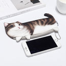 Cartoon Cat Pencil Case Soft cloth School Stationery Pen Bag Gift for Girl Boy Student