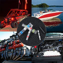 50Pcs Heat Shrink Tube Soldering Sleeve Butt Wire Connectors Terminal Kit