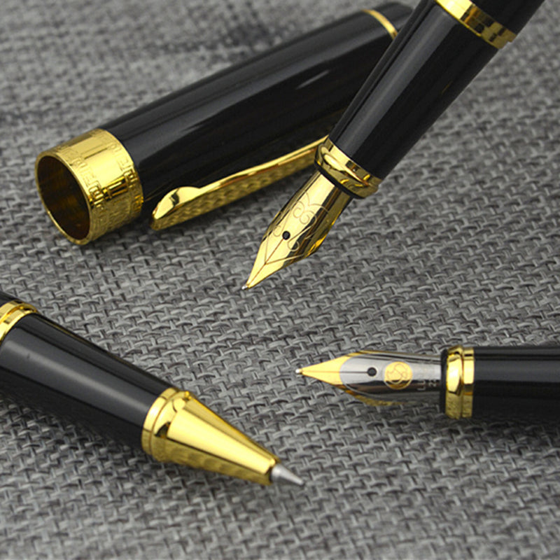 LUOSHI 890 Ball Pen / Signing Pen / Fountain Pen Business Executive Fast Writting Metal Gift Pen
