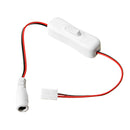 2pin 8MM 10MM DC Connector with Switch for Single Color LED Strip Light