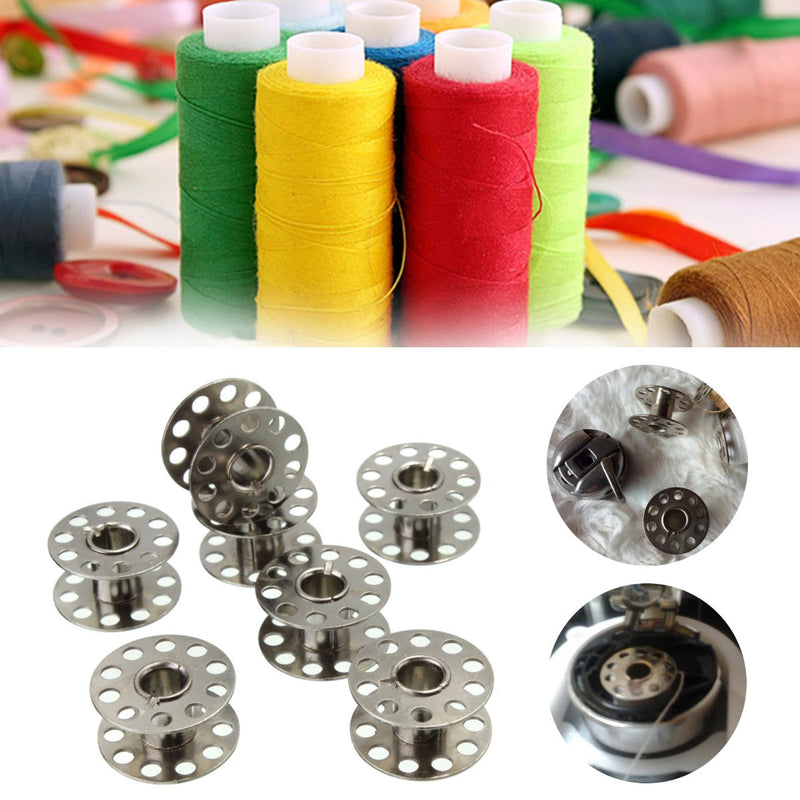 25Pcs Standard Sewing Machine Bobbins Rotary Spools Reels Part Home Accessories