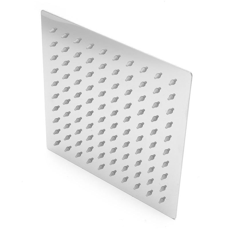 KCASA KC-SH515 304 Stainless Steel Square &Round Shower Head Pressurize Bathroom Top Spray Head