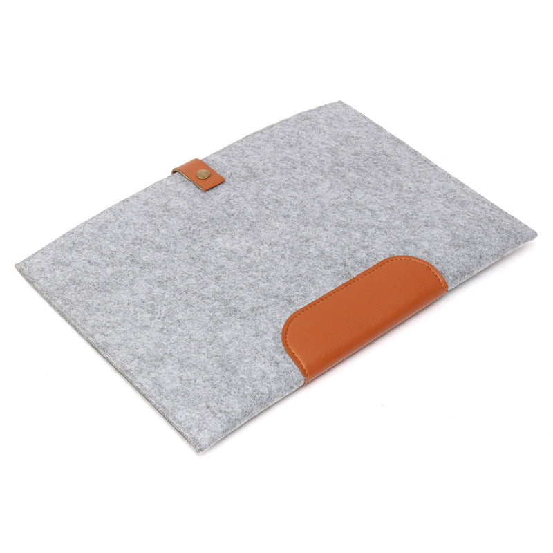 Durable Soft Felt Sleeve Case Cover with Pockets For iPad Pro 12.9 Inch