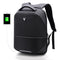 ARCTIC HUNTER B00216 22L Anti-theft 15.6 Laptop Backpack Waterproof Business Travel USB Rucksack