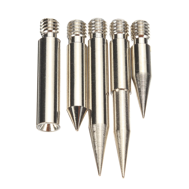 57PCS Wood Burning Tools Kit Craft Soldering Pyrography Art Pen Brass Tips