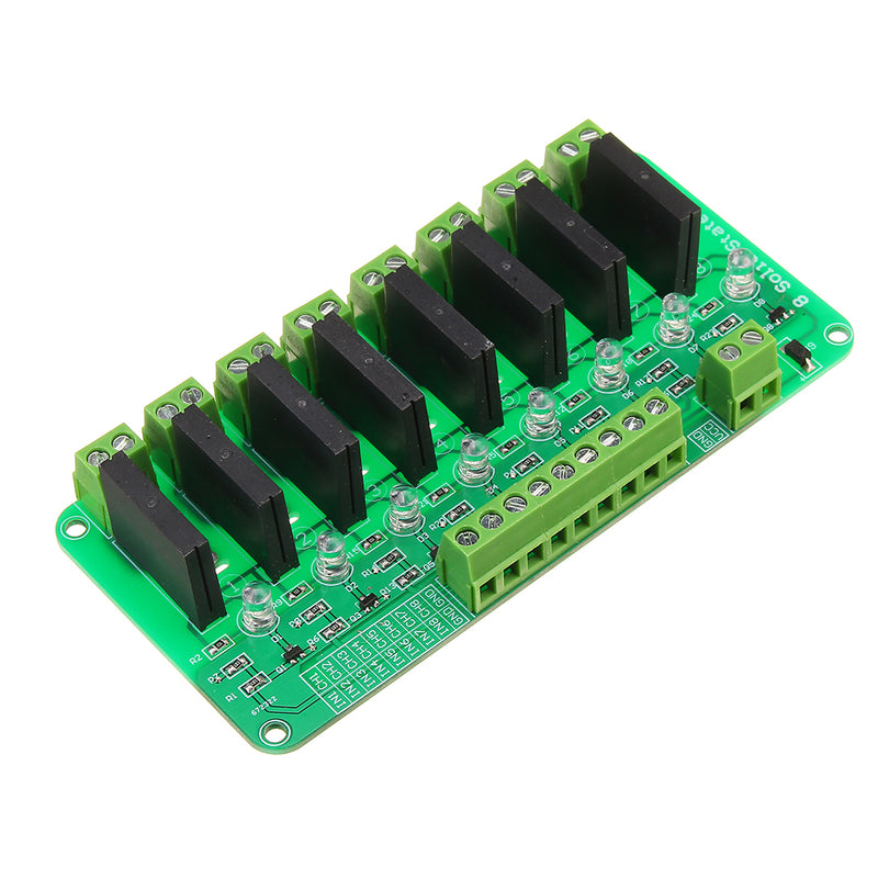 5V DC 2A 8 Channel Solid State Relay Module
