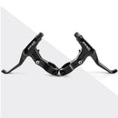 Qikour Cycling MTB/Road Bike Brake Levers 2.5 Fingers Length Bike Bicycle Disc Brake Lever