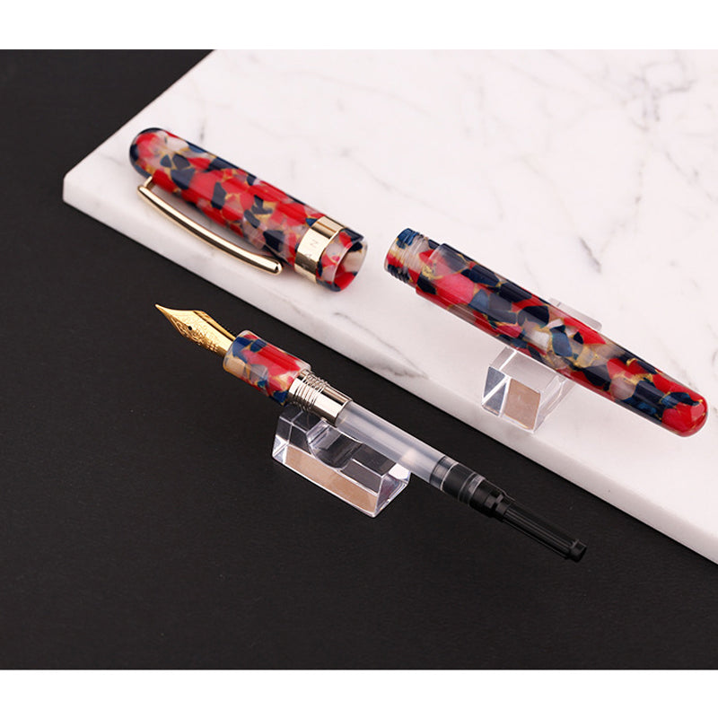 Moonman M300 Acrylic Fountain Pen Fashion Gift Fine Nib Student School Office Ink Pens Stationery Supplies