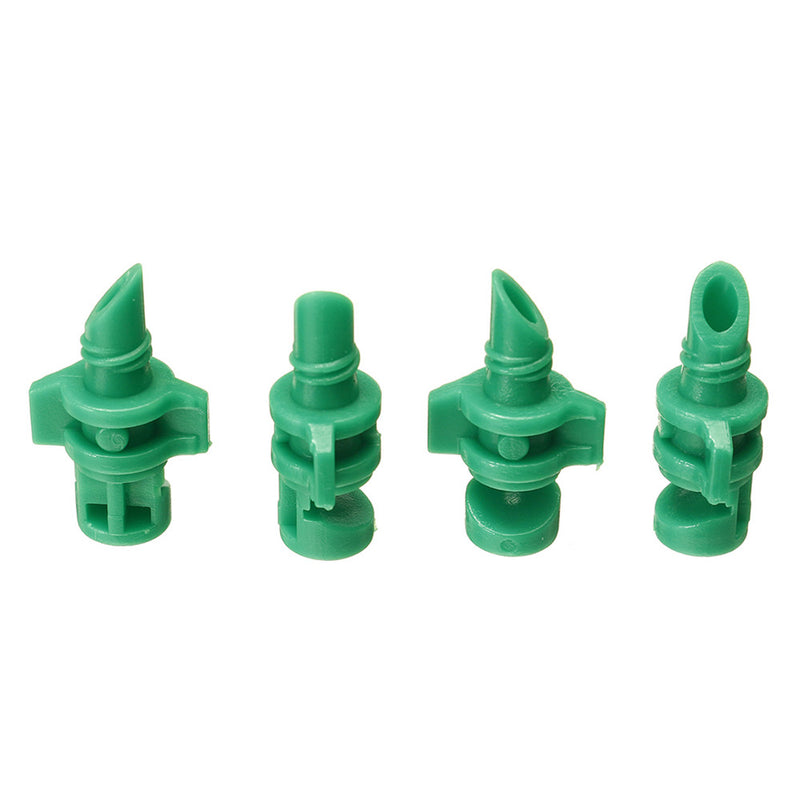 50Pcs Micro Garden Lawn Water Spray Misting Nozzle Sprinkler Irrigation 180