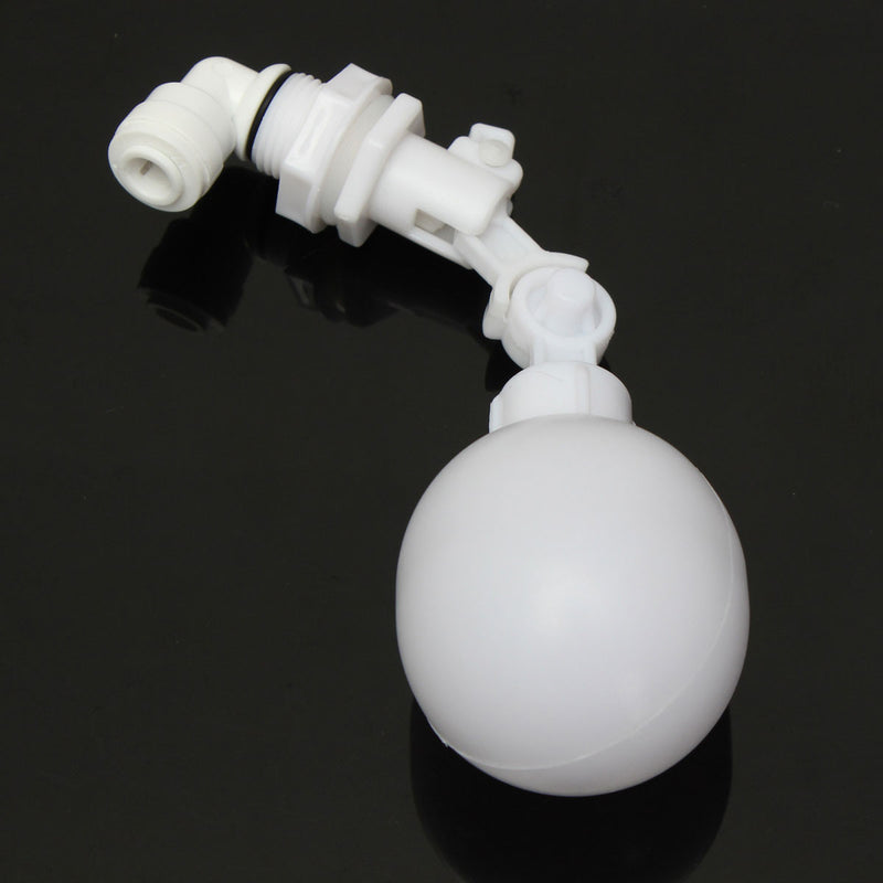 3/8" Adjustable Plastic Mini Float Ball Valve Automatic Shut Off For Aquarium Fish Tank RO DI Reverse Osmosis System