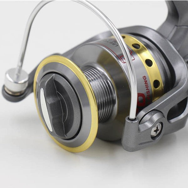 LEO LE Series 1000-7000 Metal Spinning Fishing Reel 8 Ball Bearings 5.5:1 Fishing Tackle