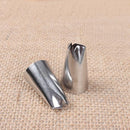 2Pcs Set Stainless Steel Russian Flower Icing Piping Nozzles Cake Decoration Tips Baking Tools
