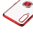 Bakeey Ring Holder Color Plating Hard PC Protective Case For Xiaomi Mi9/ Mi 9 Transparent Edition