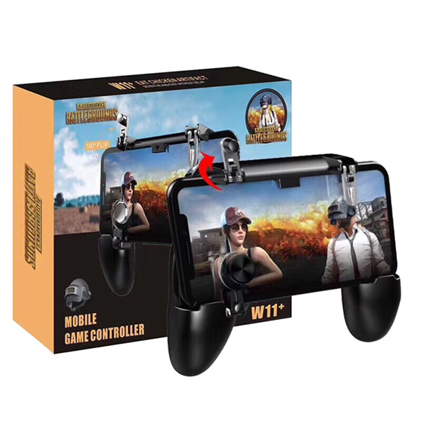 Bakeey W11 All in One Mobile Game Pad Free Fire PUBG Controller For iPhoneX S9 Note9 Xiaomi mi8 Huawei P20