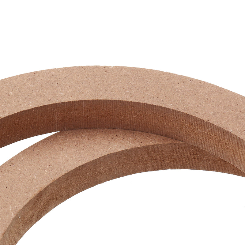 2PCS Wooden 6.5 Inch Speaker Pads Universal Durable Speaker Rings