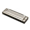 Swan Harmonicas 10 Holes 20 Tone C Key Silver Color Blues Jazz Folk Music Musical Instrument