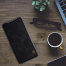 NILLKIN Xiaomi Mi9 Mi 9 Pro Qin Series Vintage Flip Card Slot Holder PC Bumper PU Leather Protective Case for Xiaomi Mi9 Mi 9 Pro 5G Version 6.39 inch