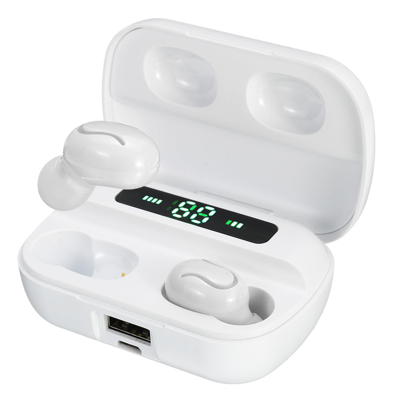 Mini Portable TWS bluetooth 5.0 Earphone Wireless Earbuds Stereo Bilateral Call Headphone for iPhone Xiaomi Huawei