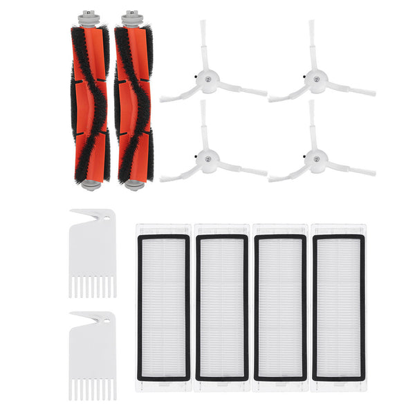 12pcs Main Brush with HEPA Filter and Side Brush for Xiaomi Mi Robot Vacuum Cleaner