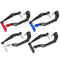 Carbon Fiber Motorcycle Motorbike Handlebar Grip Aluminum Alloy Protective Guards Bar