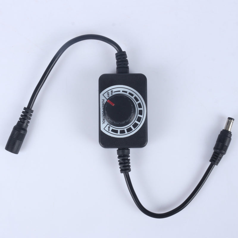 5-24V Regulated PWM DC Motor Speed Controller Adjustable Motor Fan Speed Controller Blower Motor Speed Regulator Dimmer Switch