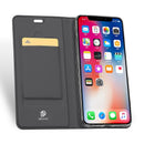 DUX DUCIS Protective Case For iPhone XS Max Magnetic Flip Wallet Card Slot Kickstand