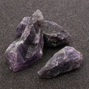 100g Natural Purple Amethyst Point Quartz Crystals Rough Rock Specimen DIY Stone Fish Tank Decorations